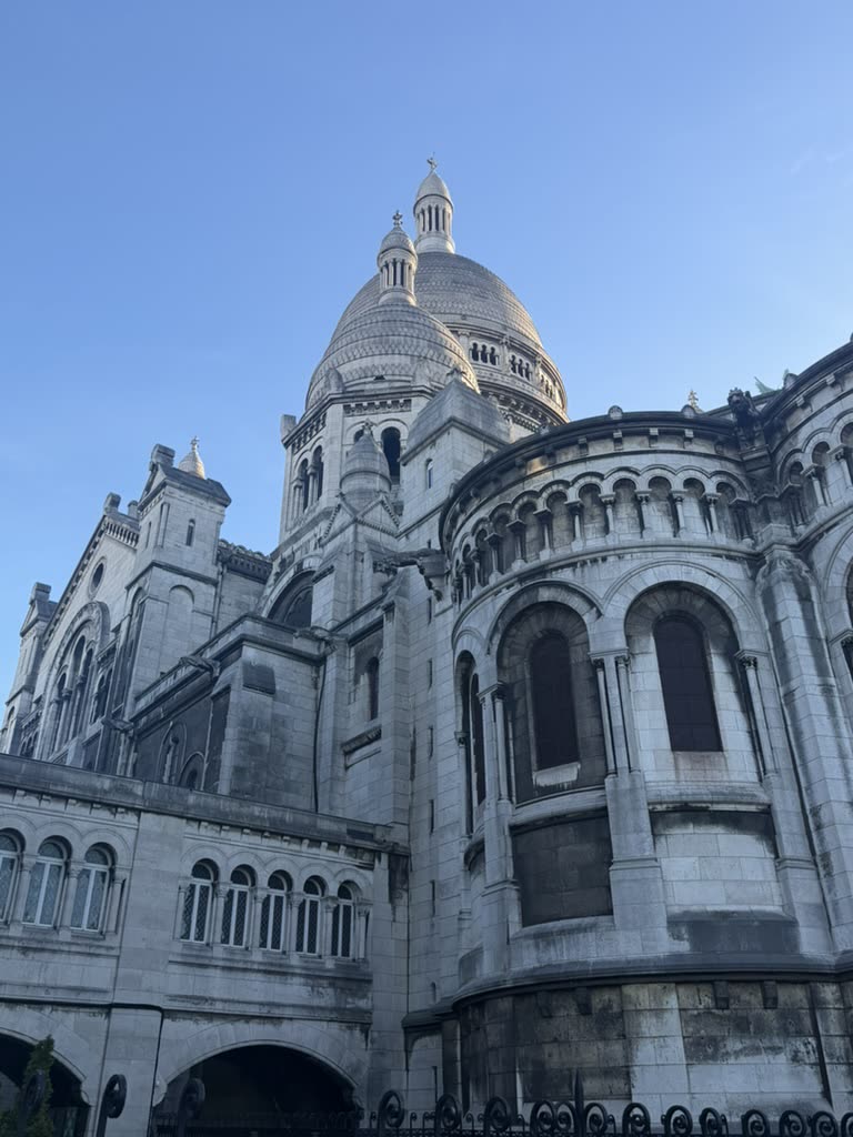 Sacré-Cœur, from behind