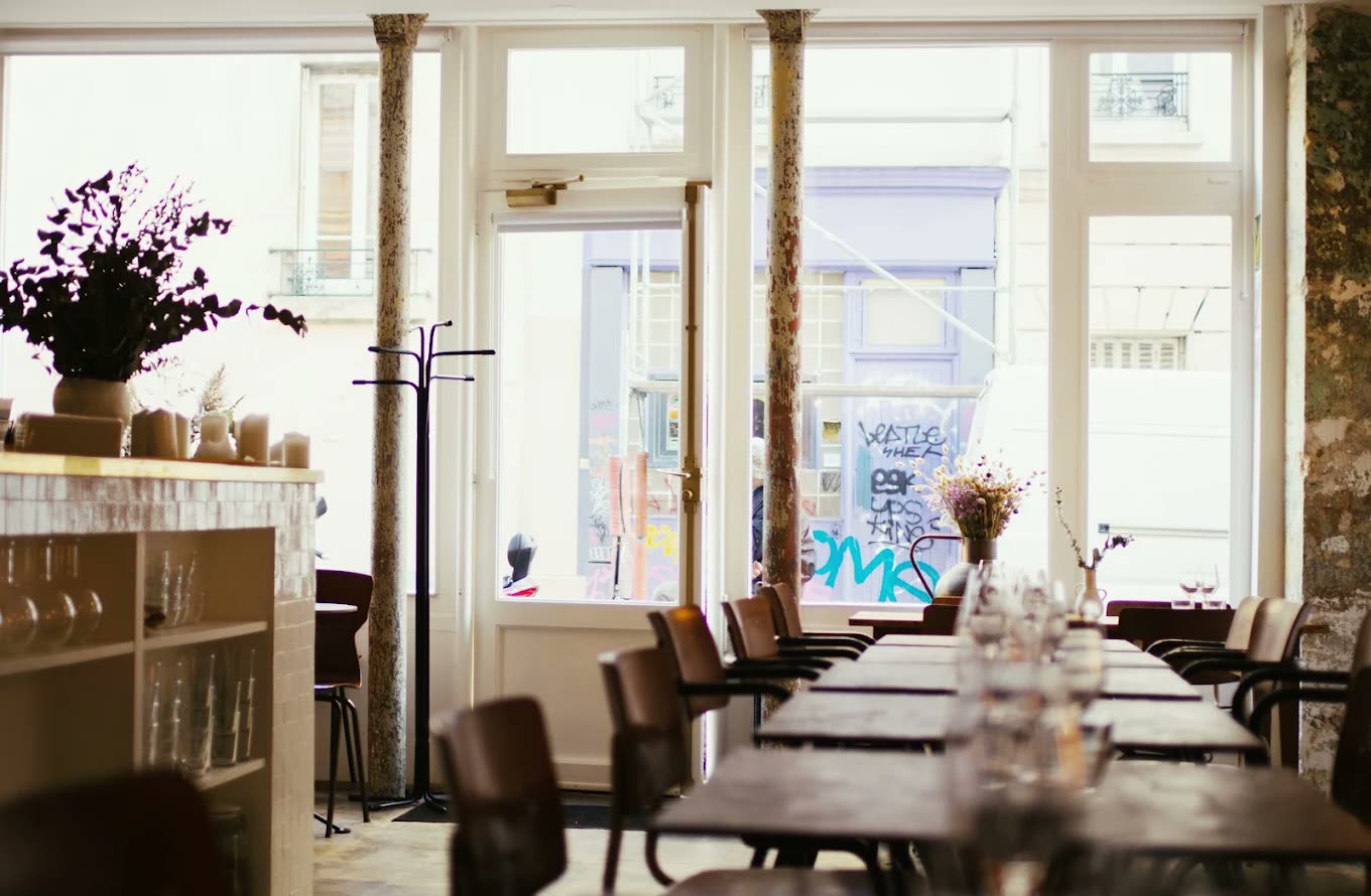 The dining room at Early June